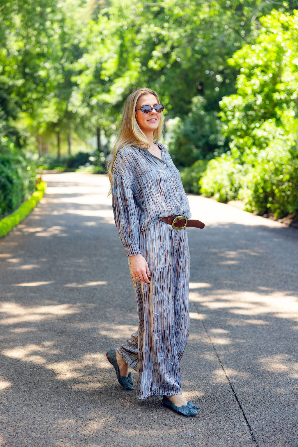 Jeans Woven Schleifenloafer Pointy