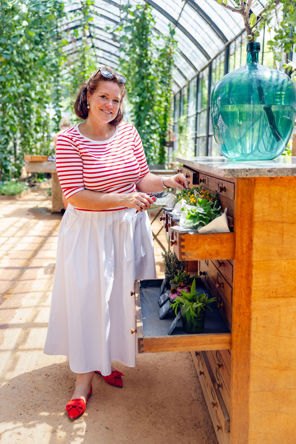 Blood-Rosso Schleifenloafer Pointy