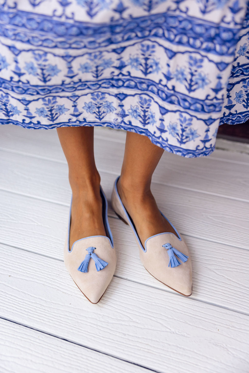 Kiss-Onda Tasselloafer Pointy (kurzer Tassel)