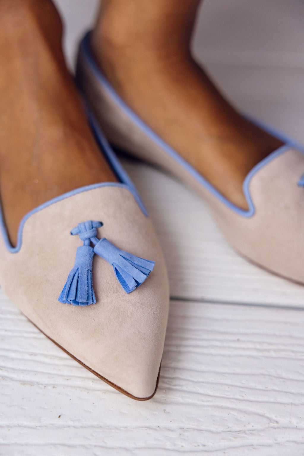 Kiss-Onda Tasselloafer Pointy (kurzer Tassel)