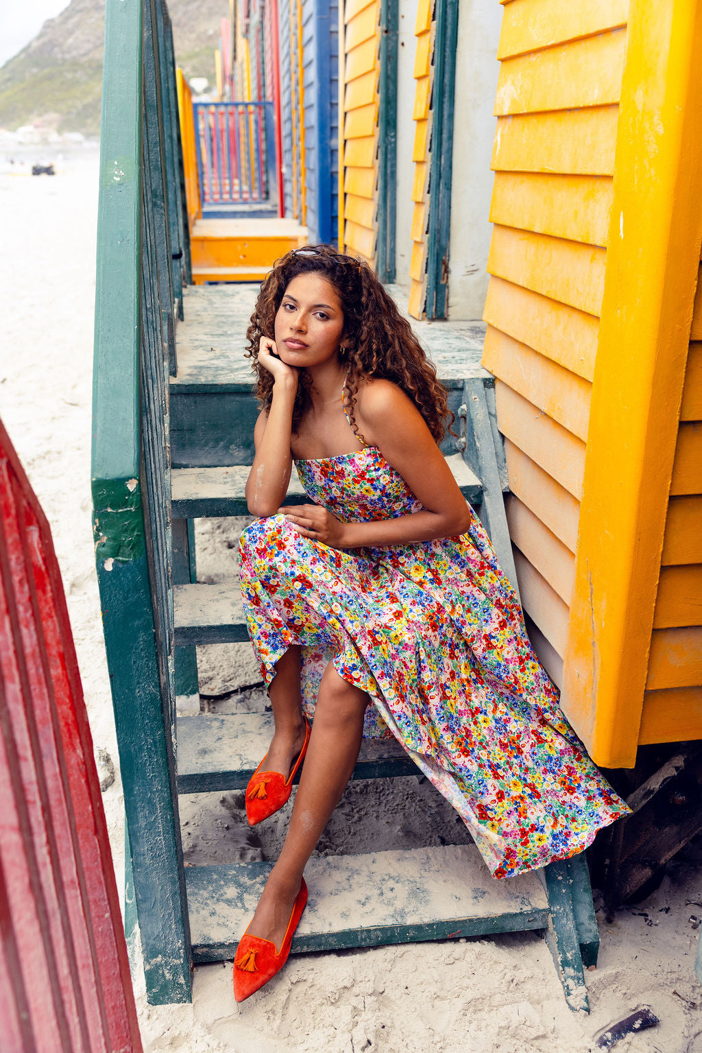 Ginger-Mandarino Tasselloafer Pointy (kurzer Tassel)