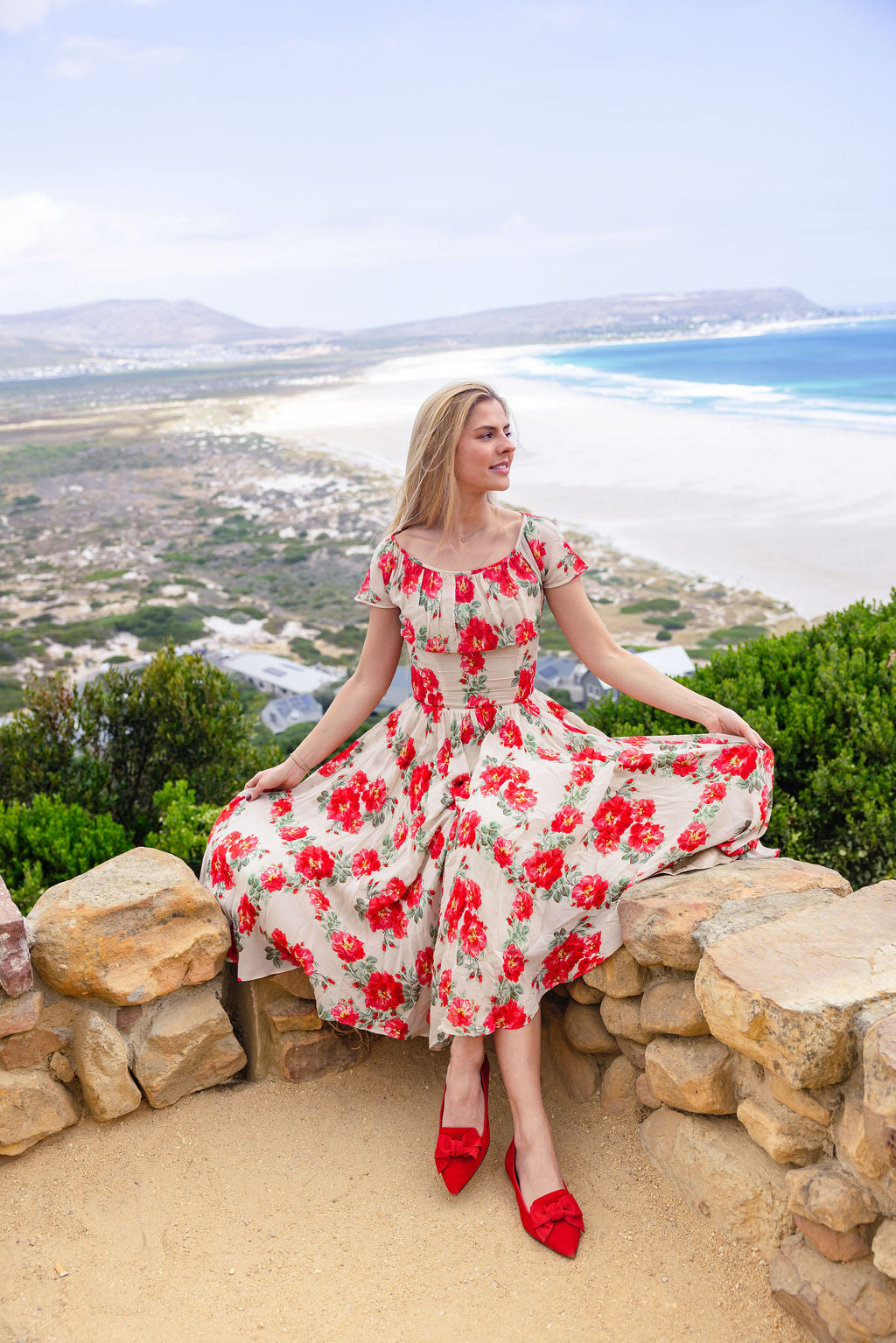 Blood-Rosso Schleifenloafer Pointy