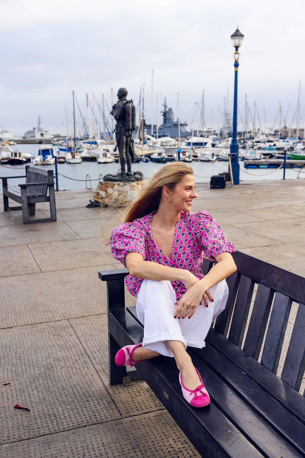 Pig Rose-Hot Pink Ballerina