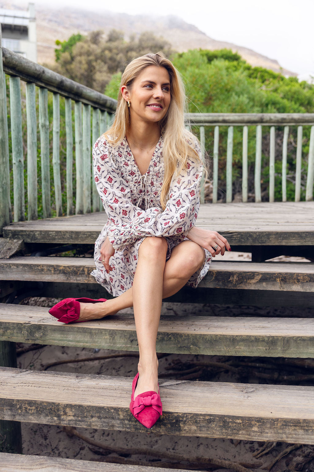 Rosewood-Barolo Schleifenloafer Pointy