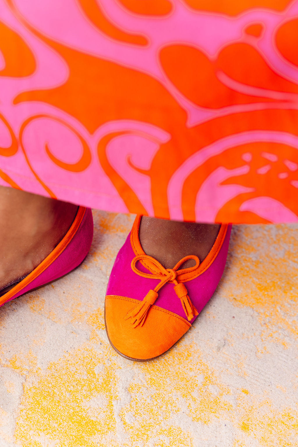 Hot Pink-Mandarino Ballerina