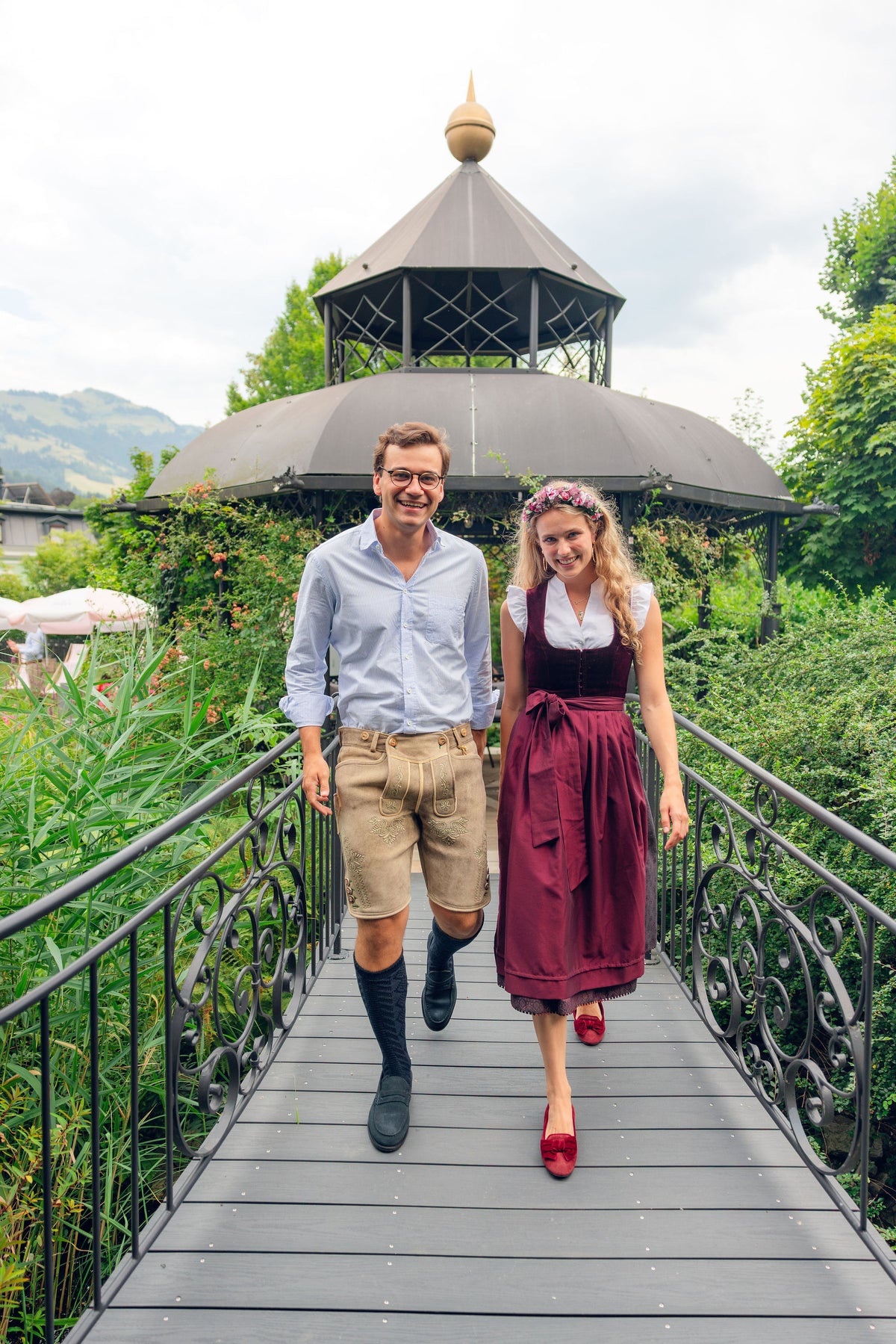 Syrah Samt Schleifenloafer