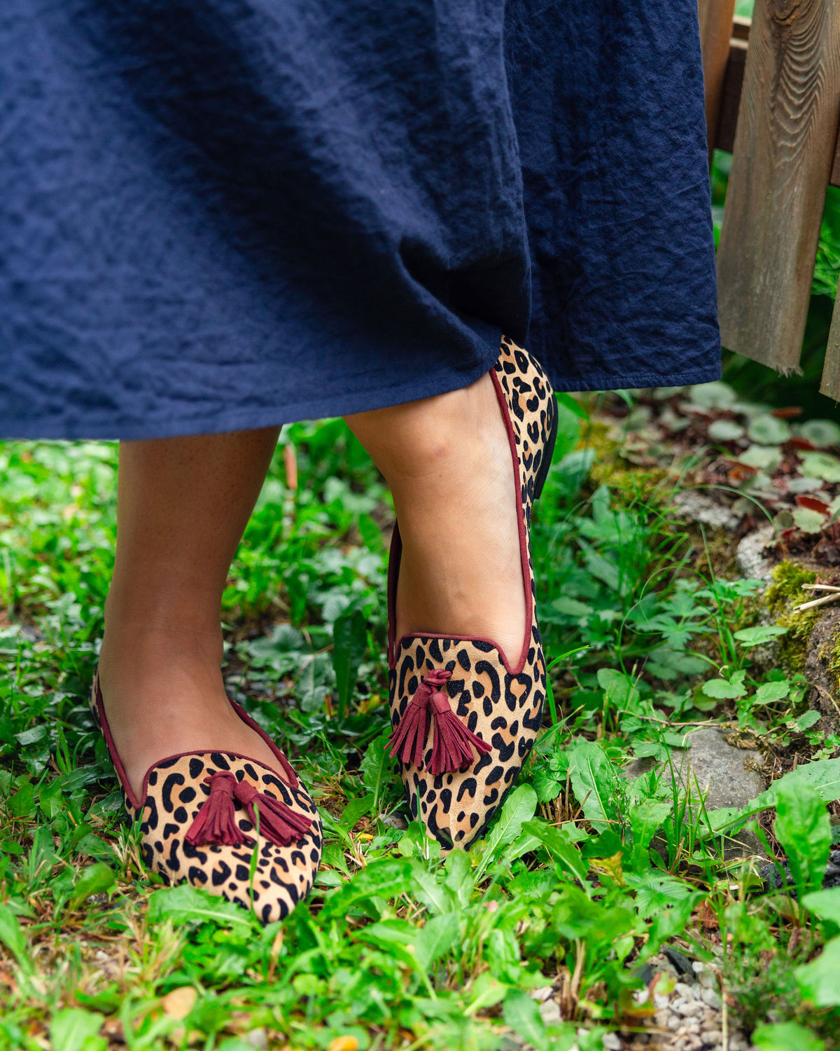 Leopardino-Syrah Tasselloafer Pointy