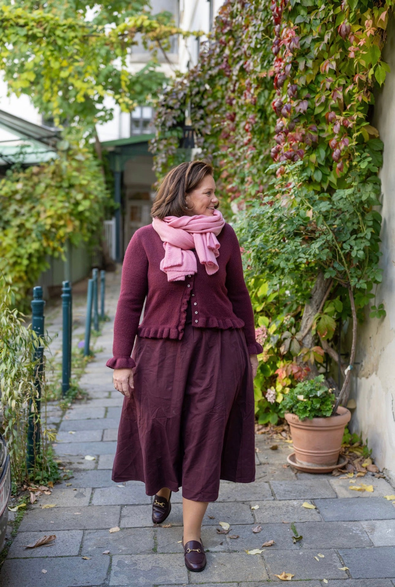 Wine Horsebit Loafer