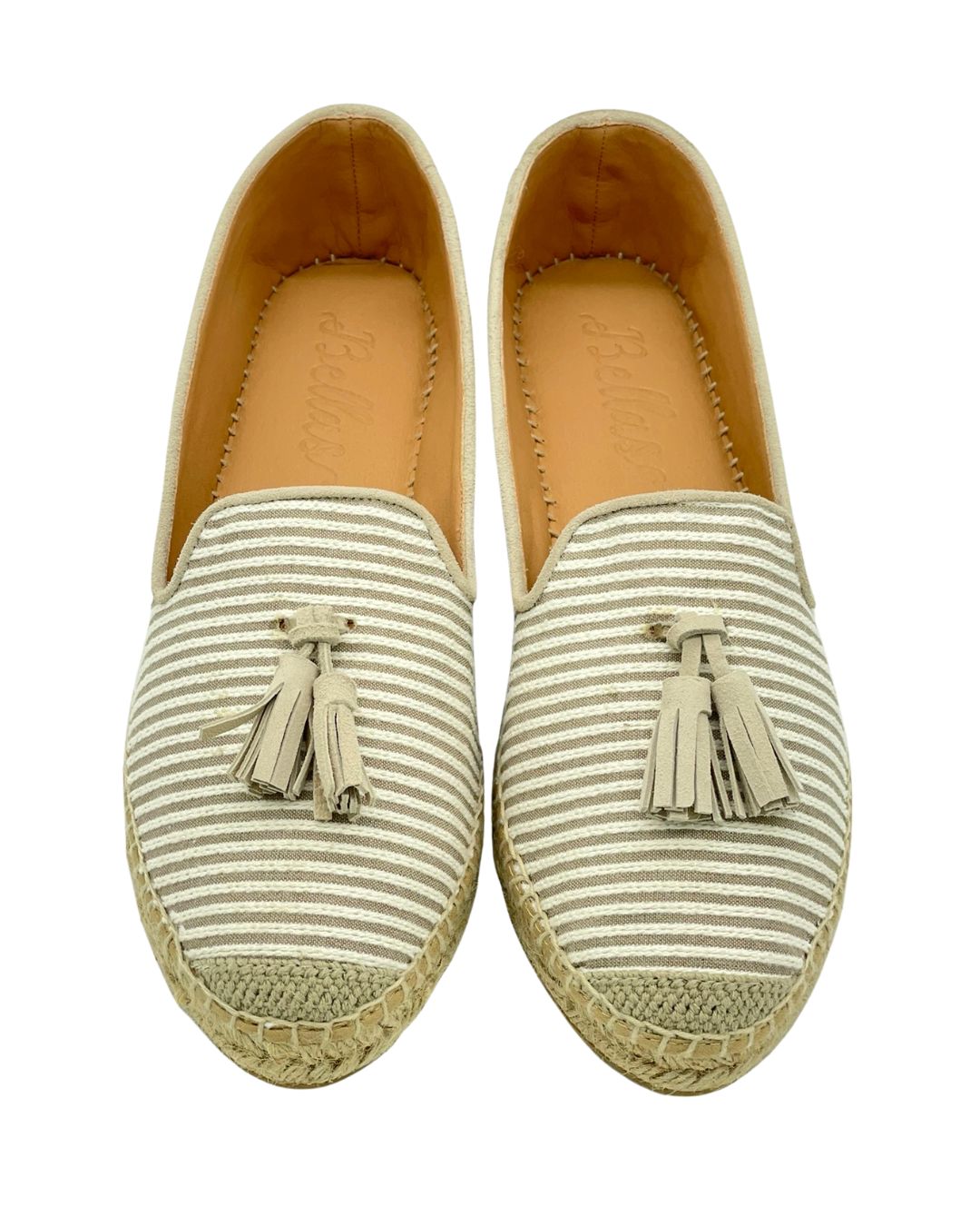 Tabac Stripes Espadrilles 41