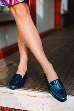 Ascot Blu Pennyloafer