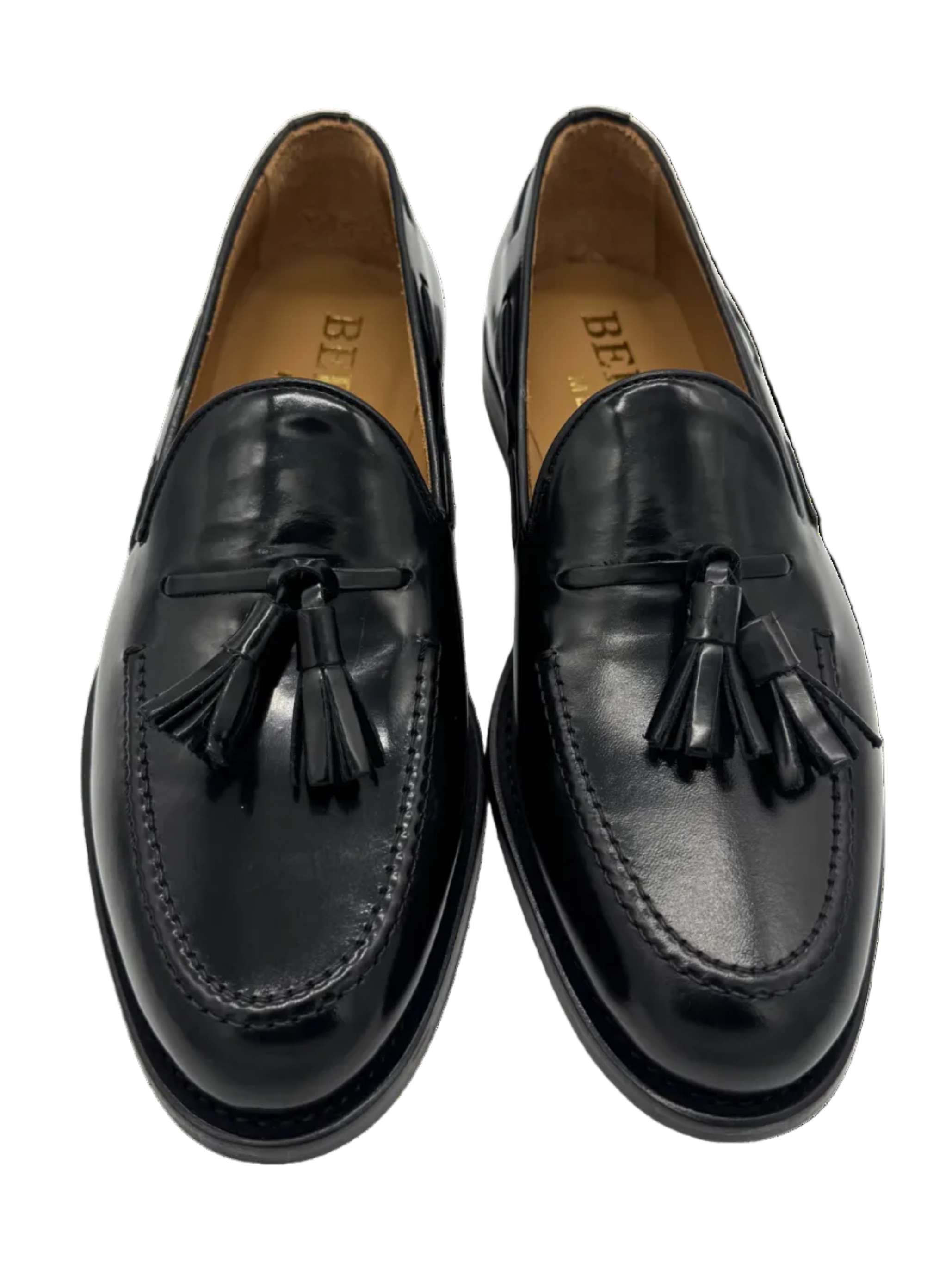 Abrasivato Nero Tasselloafer Herren