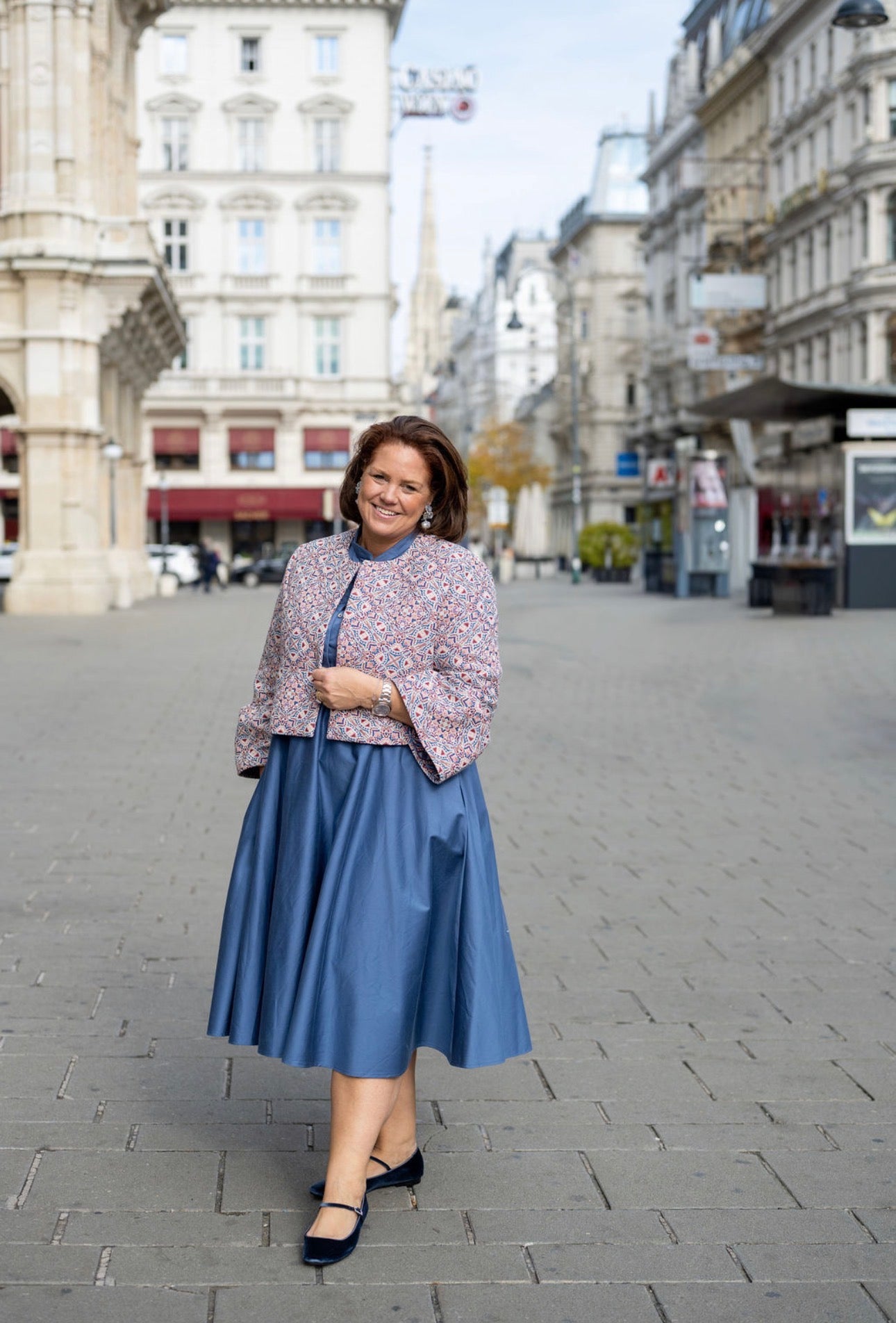 Indaco Mary Jane Velluto