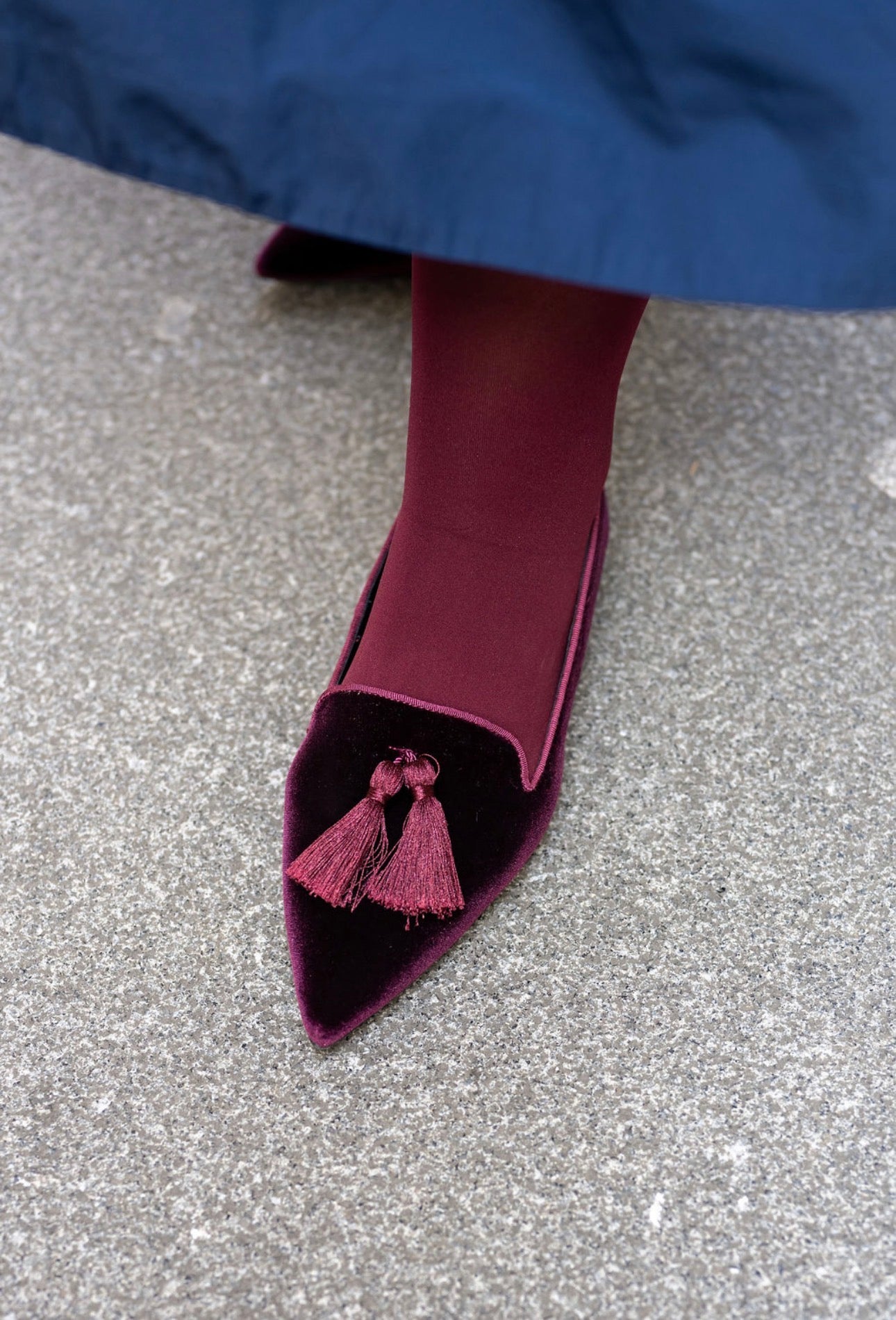 SHOOTINGSCHUH Vinaccia Pointy Velluto 41