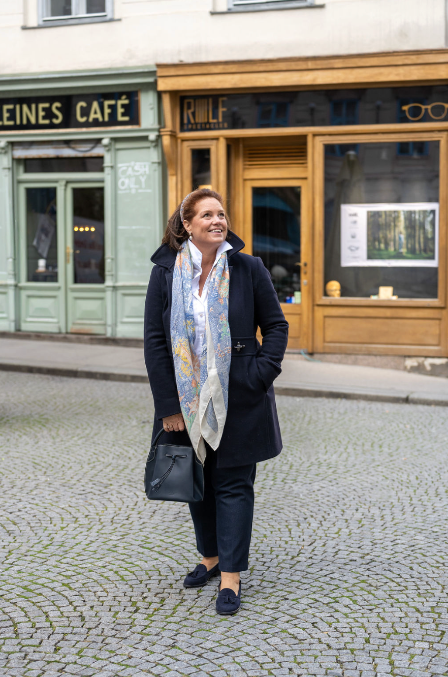 Navy London Tasselloafer