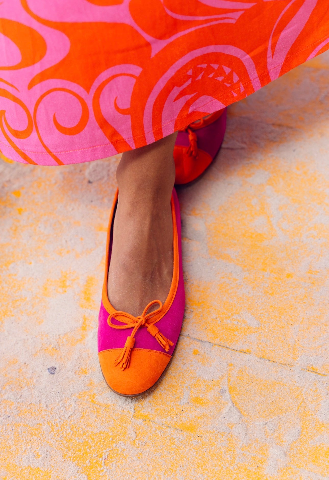 Hot Pink-Mandarino Ballerina