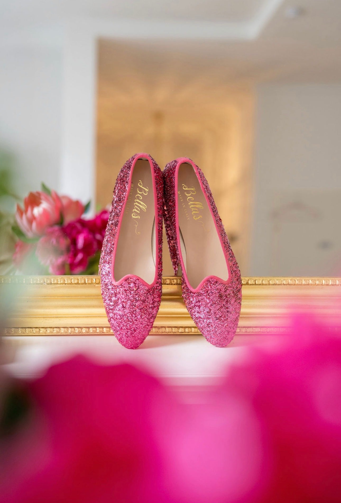 Pink Pailletten Ballerina