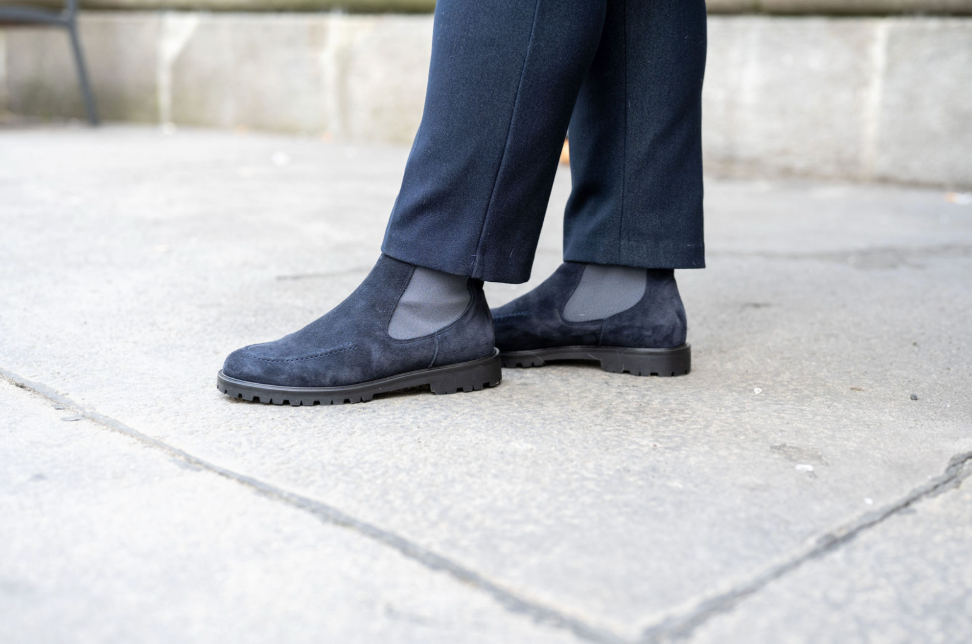 Ocean-Ferro Chelseaboots gefüttert