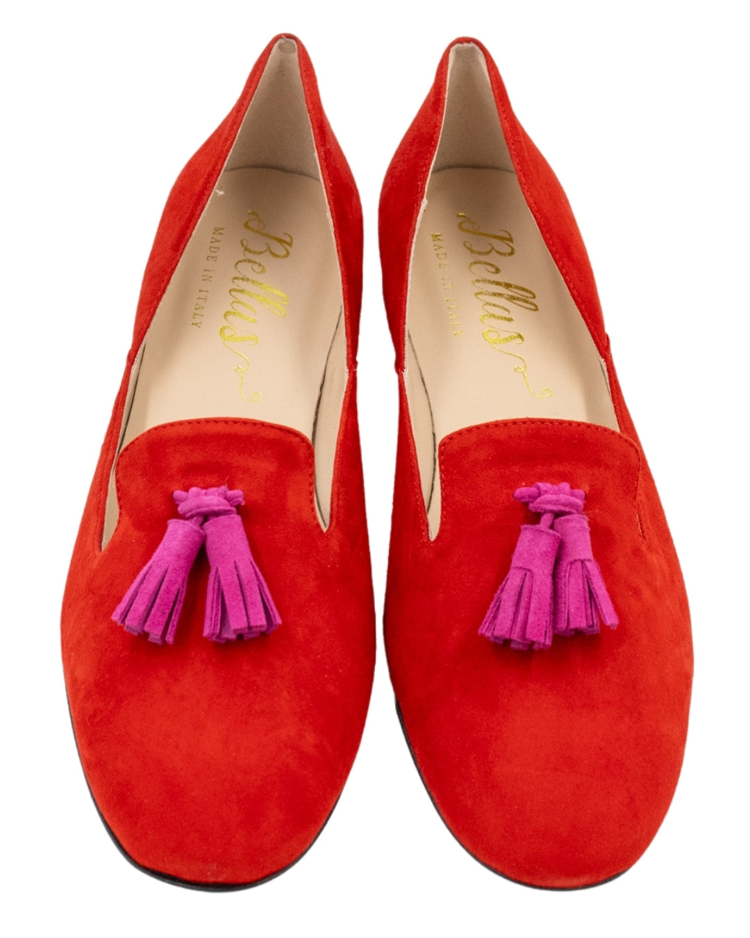 Blood-Hot Pink Summer Tasselloafer
