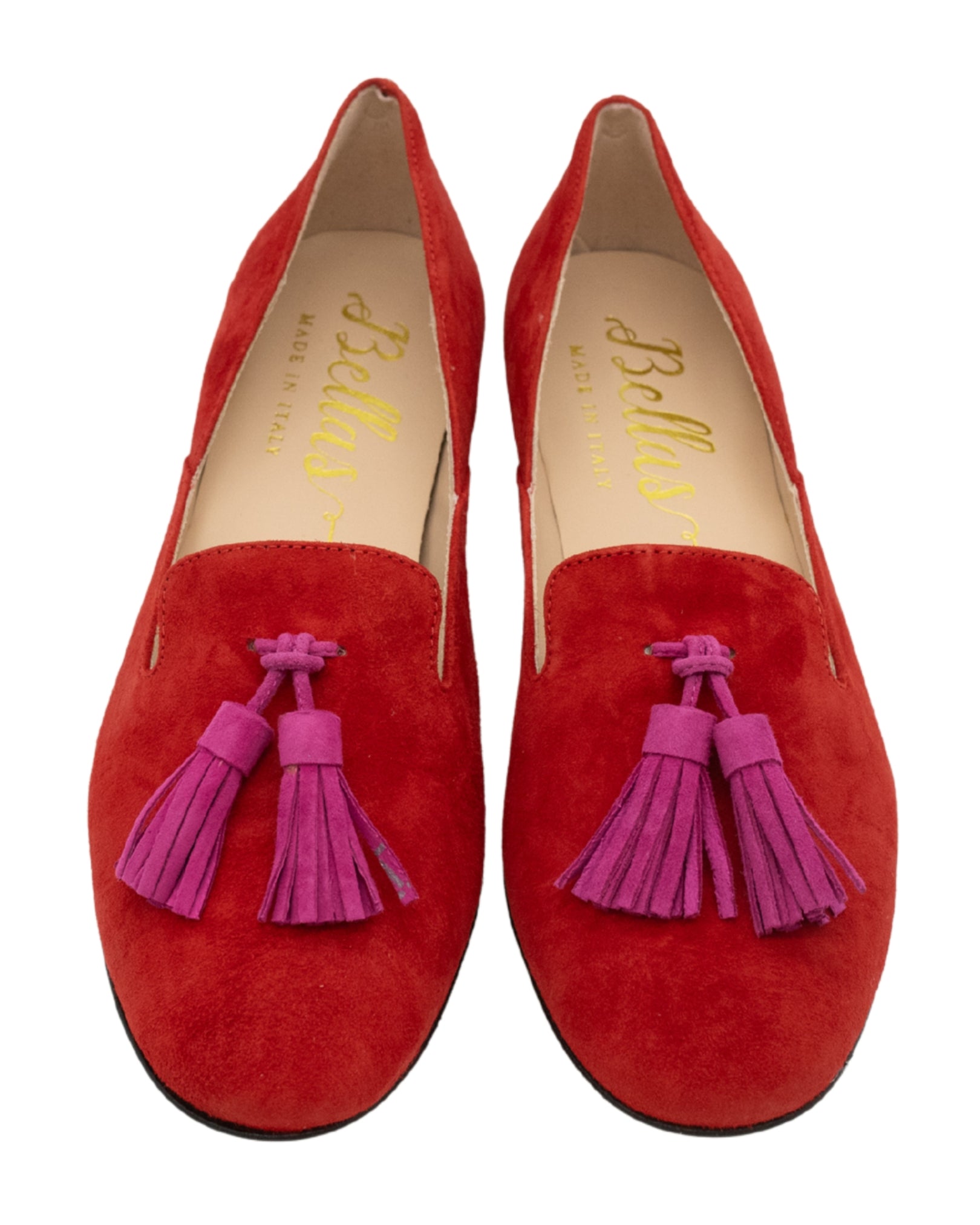 Blood-Hot Pink Summer Tasselloafer