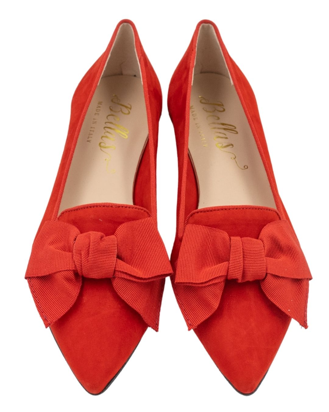 Blood-Rosso Schleifenloafer Pointy
