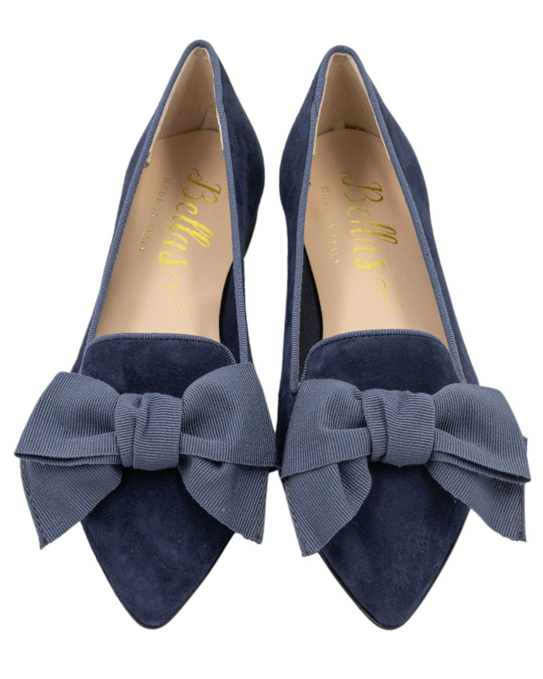 Blu-Ghisa Schleifenloafer Pointy