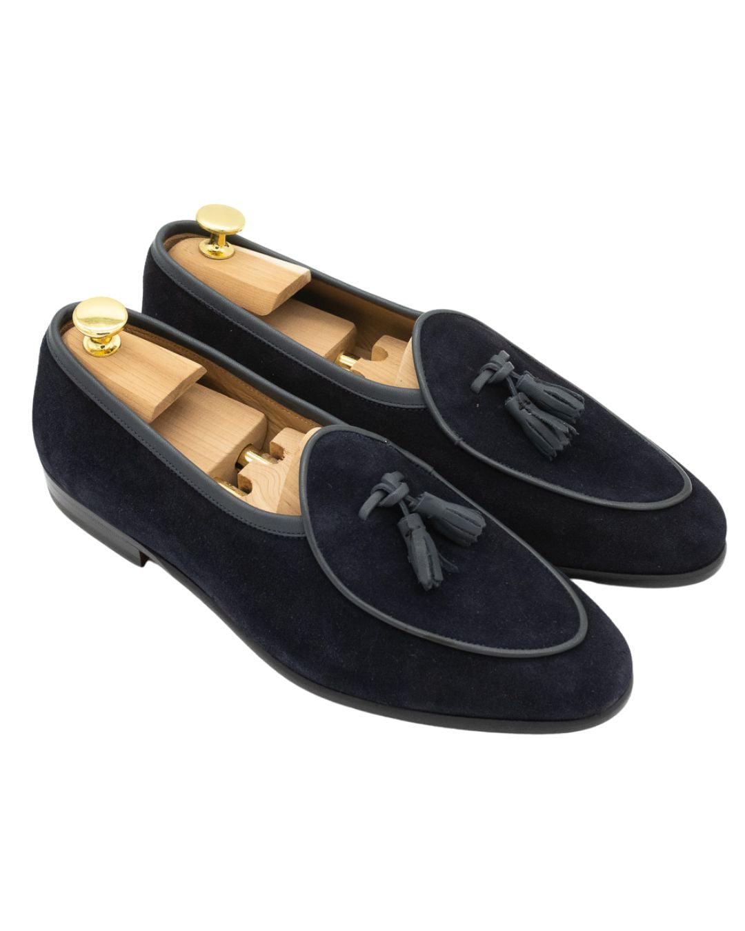 SHOOTINGSCHUH Blu Belgian Tasselloafer Herren 45