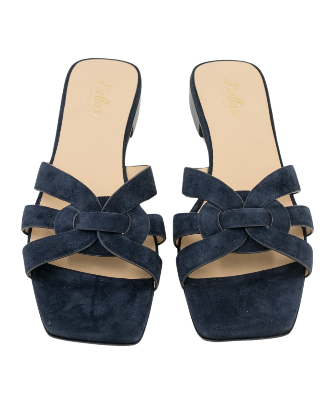 Blu Woven Pantolette