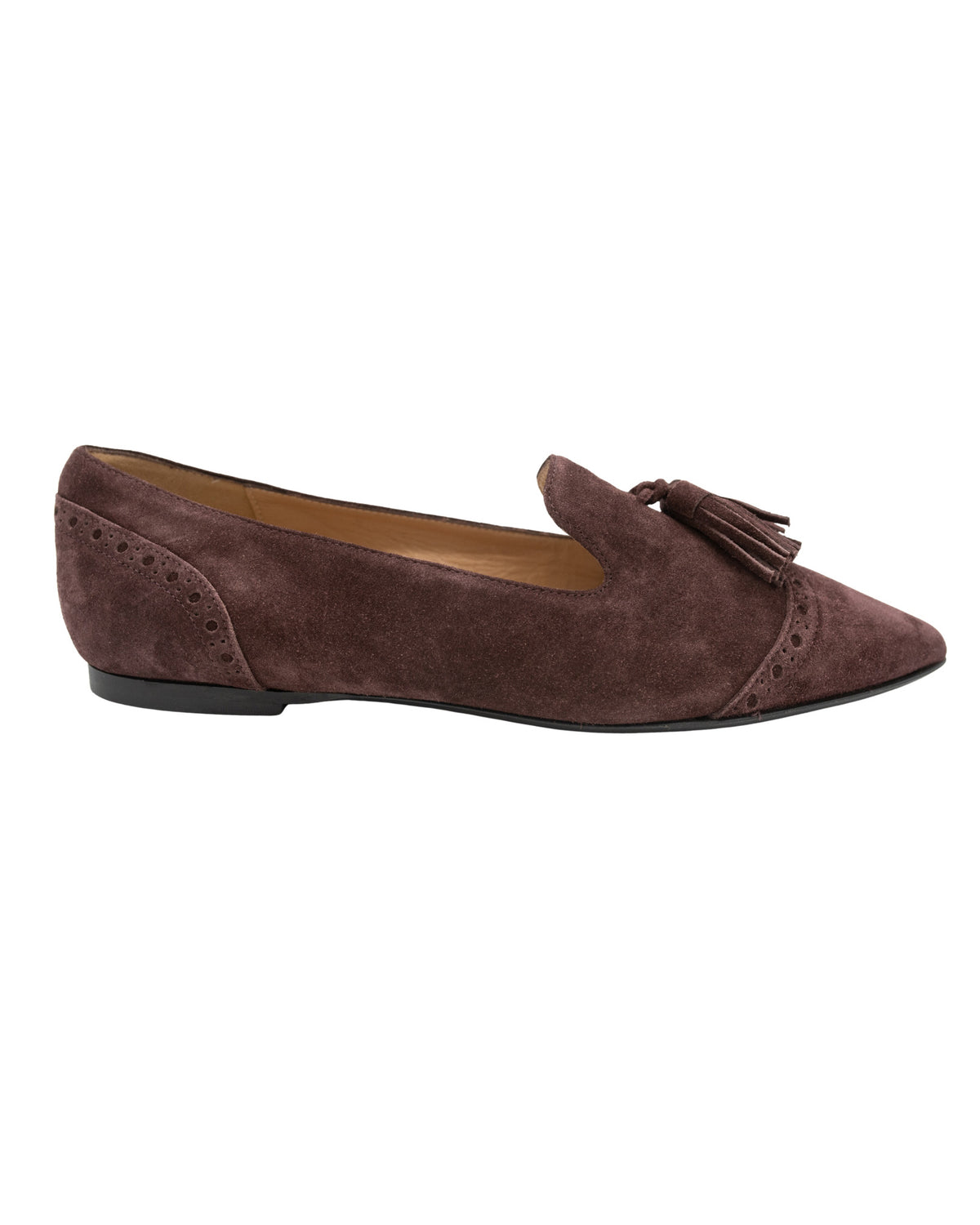 Bordeaux Budapester Tasselloafer Pointy