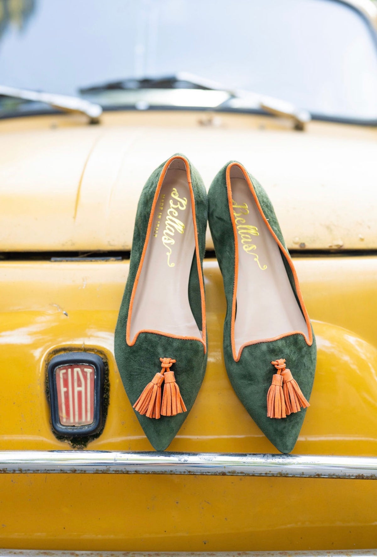 SHOOTINGSCHUH Selvatico-Mandarino Tasselloafer Pointy 41