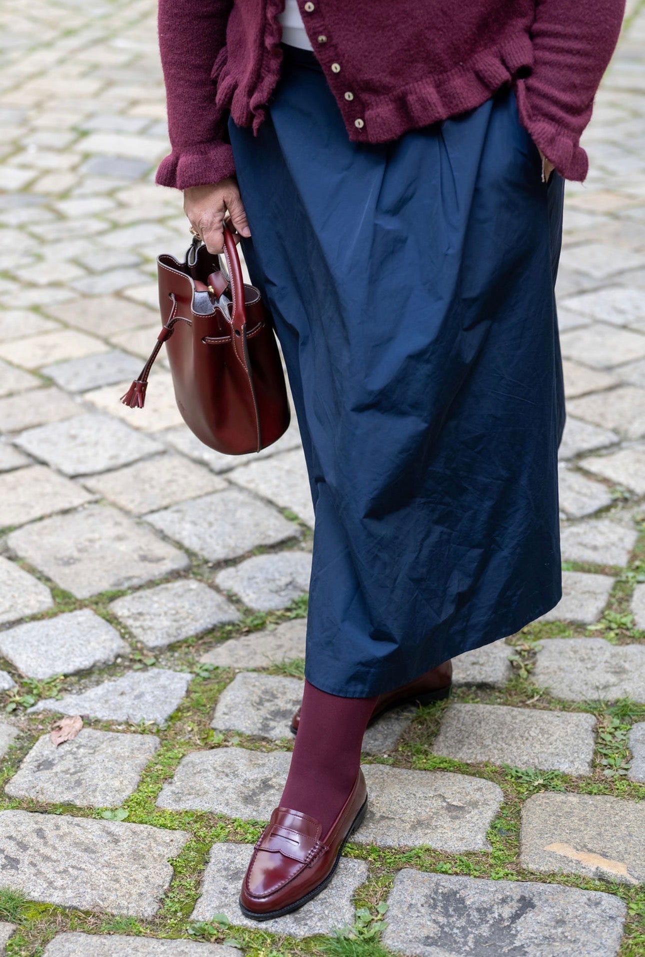 Wine Ascot Pennyloafer