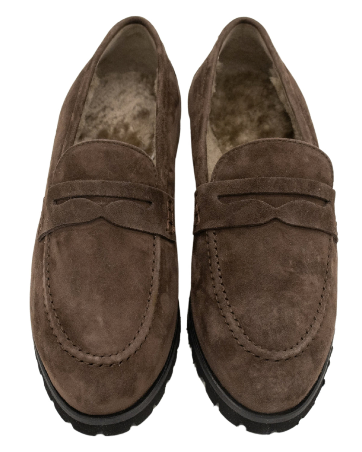 SHOOTINGSCHUH Cacao Pennyloafer gefüttert 41
