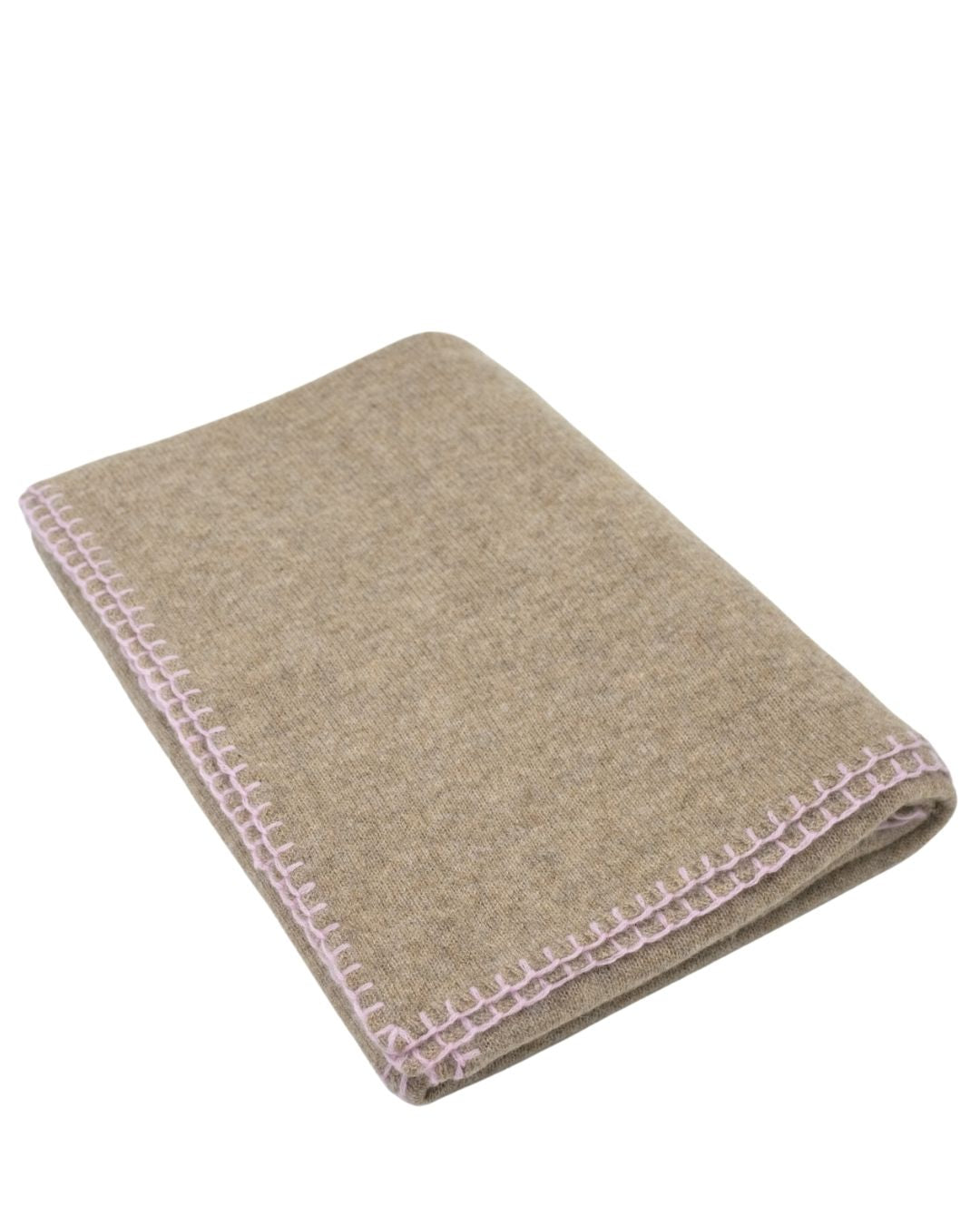 Cashmere Schal Deep Sand - Cradle Pink
