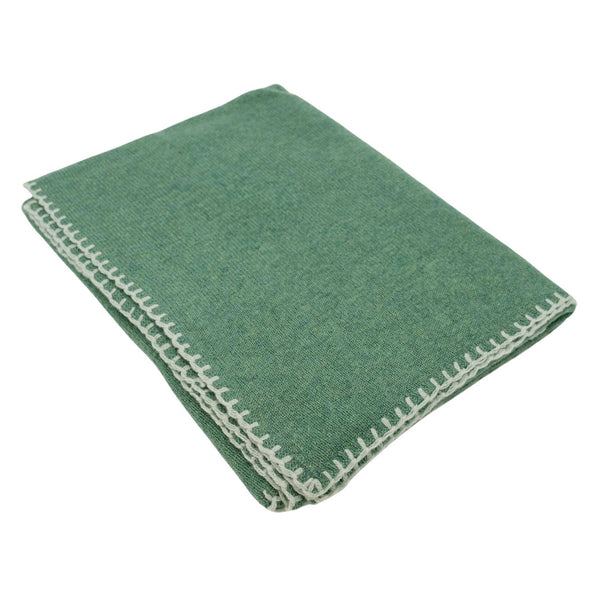 Cashmere Schal Aspen - Kitchen Green