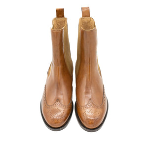 Chelseaboots Buffalo - Caramel Budapester