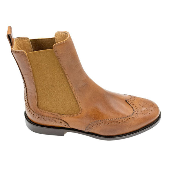 Chelseaboots Buffalo - Caramel Budapester