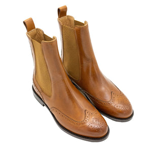 Chelseaboots Buffalo - Caramel Budapester