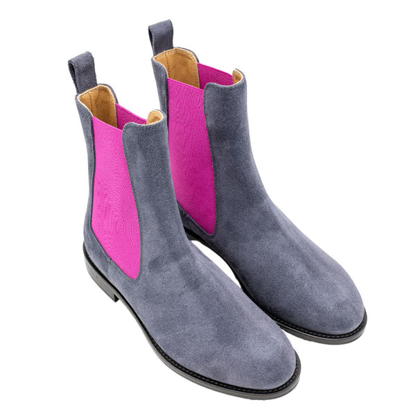 Chelseaboots Grigio - Pink