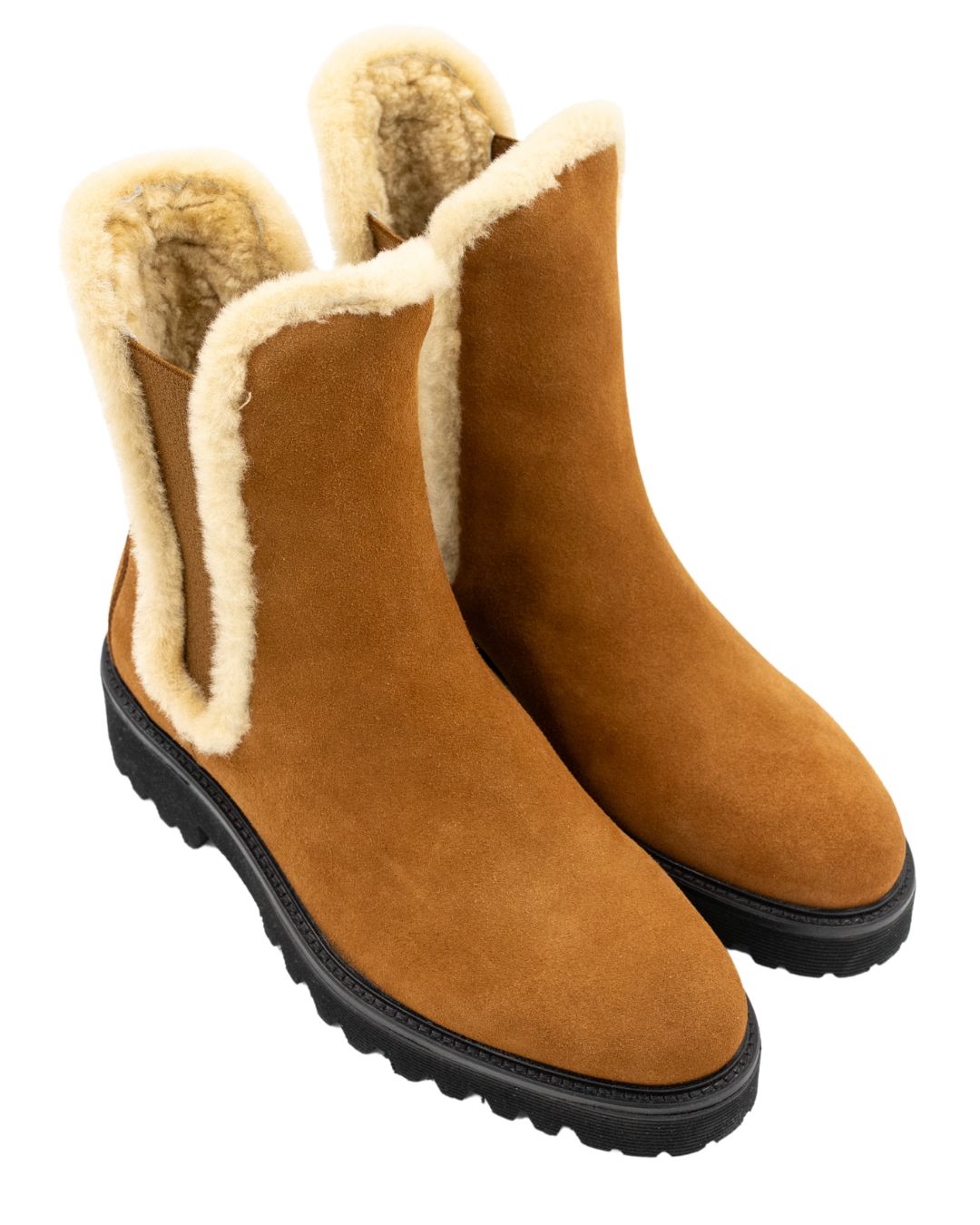 Chelseaboots Terra mit Lammfell gefüttert