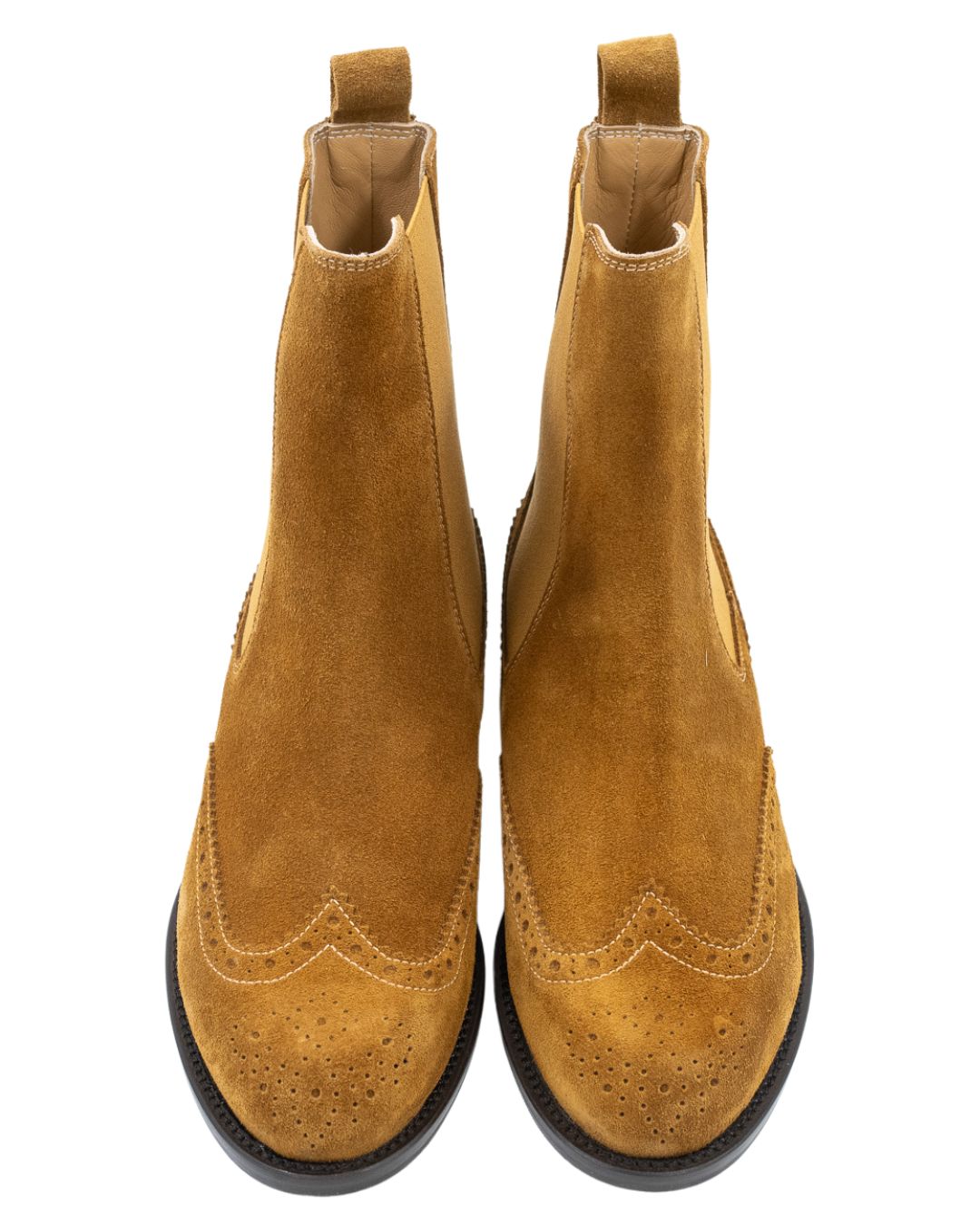 Cognac-Cognac Budapester Chelseaboots