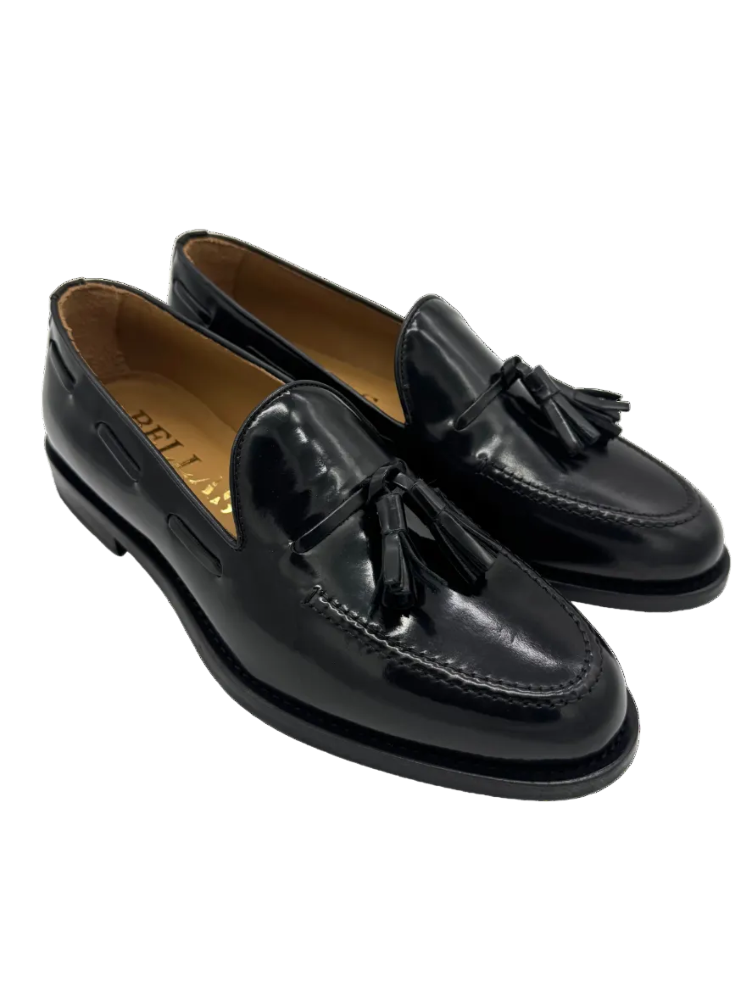 Abrasivato Nero Tasselloafer Herren