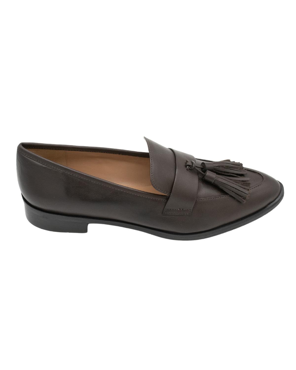 Ebano Deluxe Tasselloafer Pointy Glossy