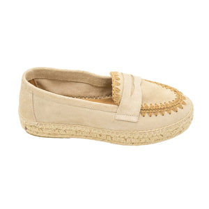 Espadrilles Afelpado Crudo