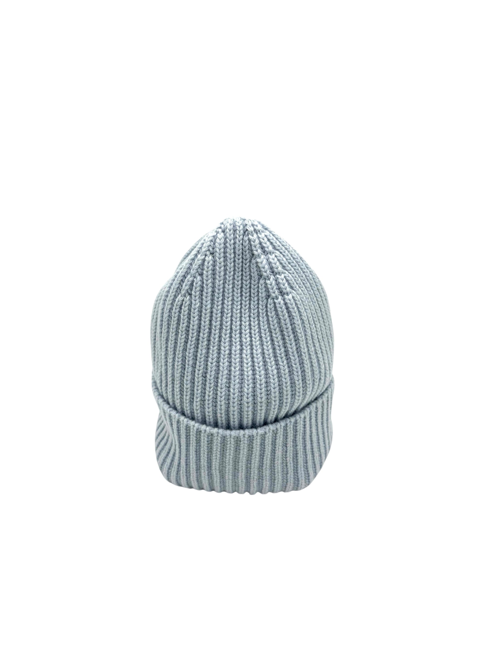 Deluxe Cashmere Hat Ice Blue Short