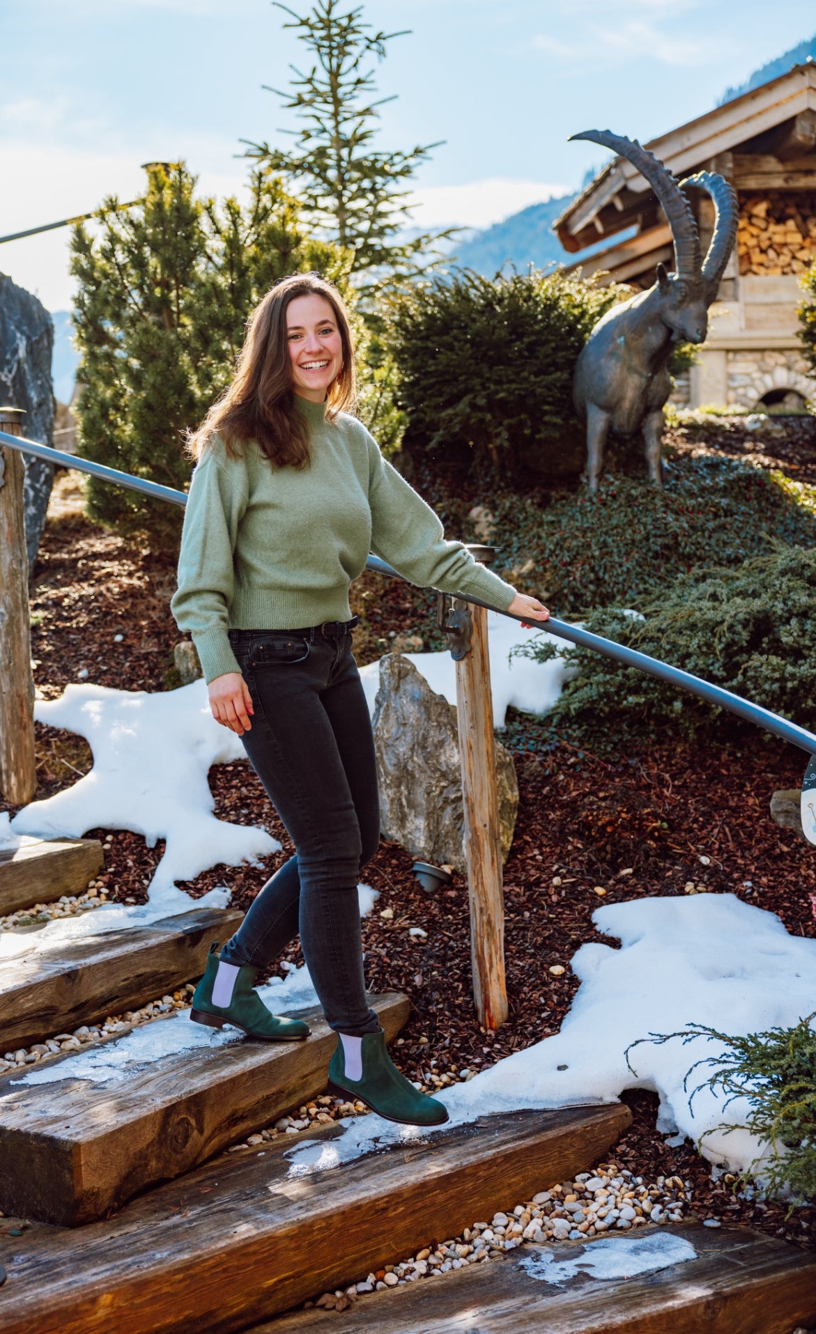 Army - Flieder Chelseaboots