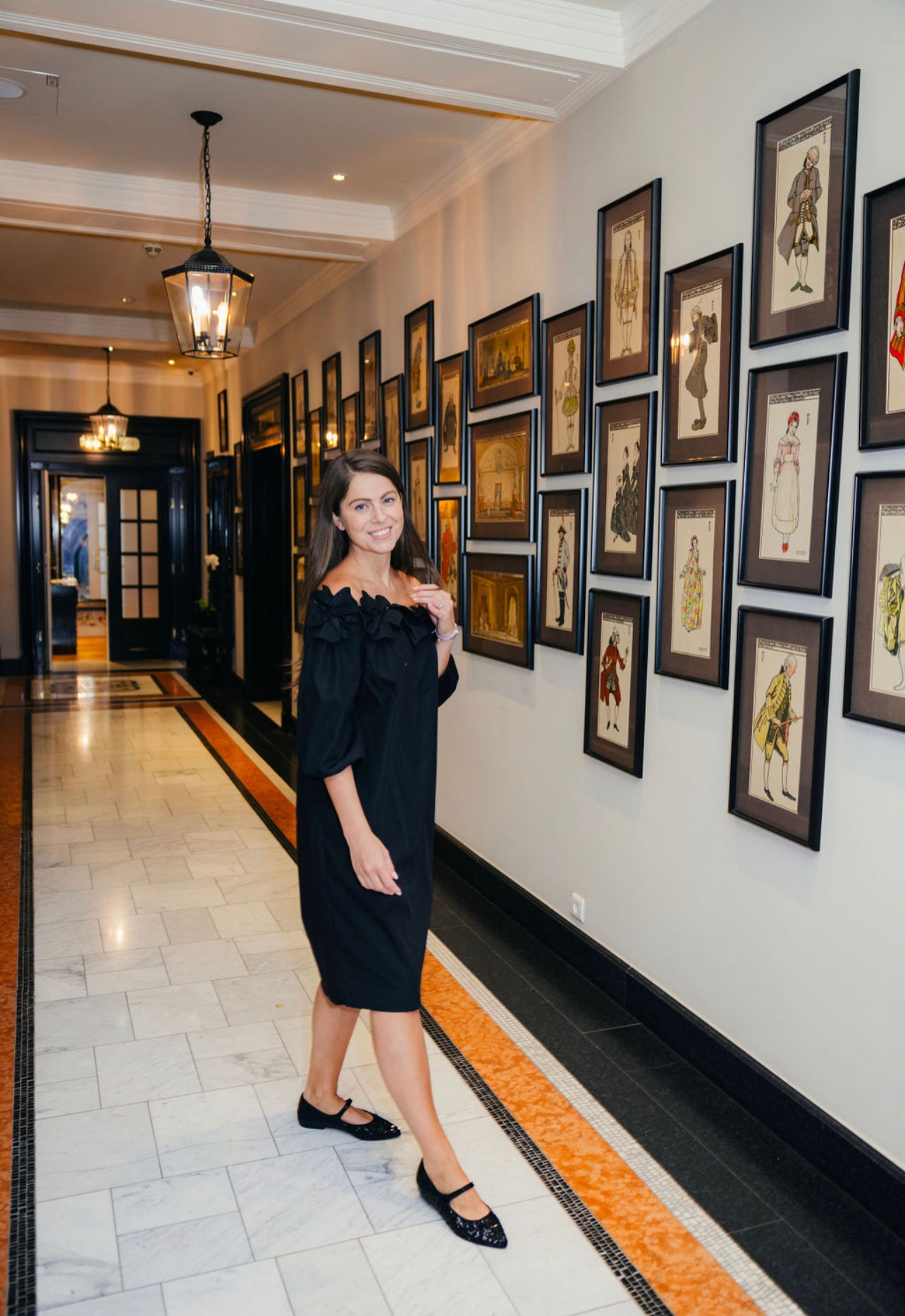 Mary Jane Pailletten Nero