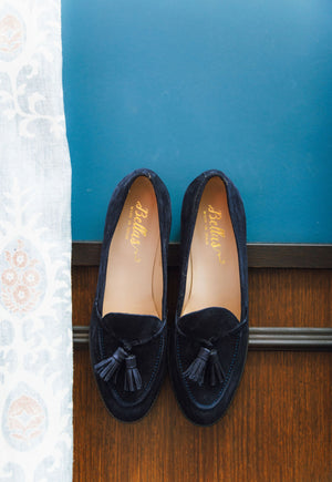 London Tasselloafer Navy