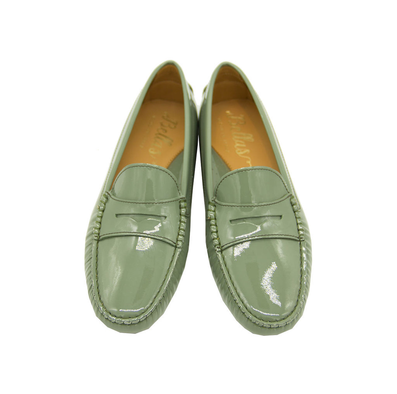 Moccasin Lack Verde