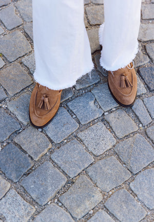 London Tasselloafer Taupe