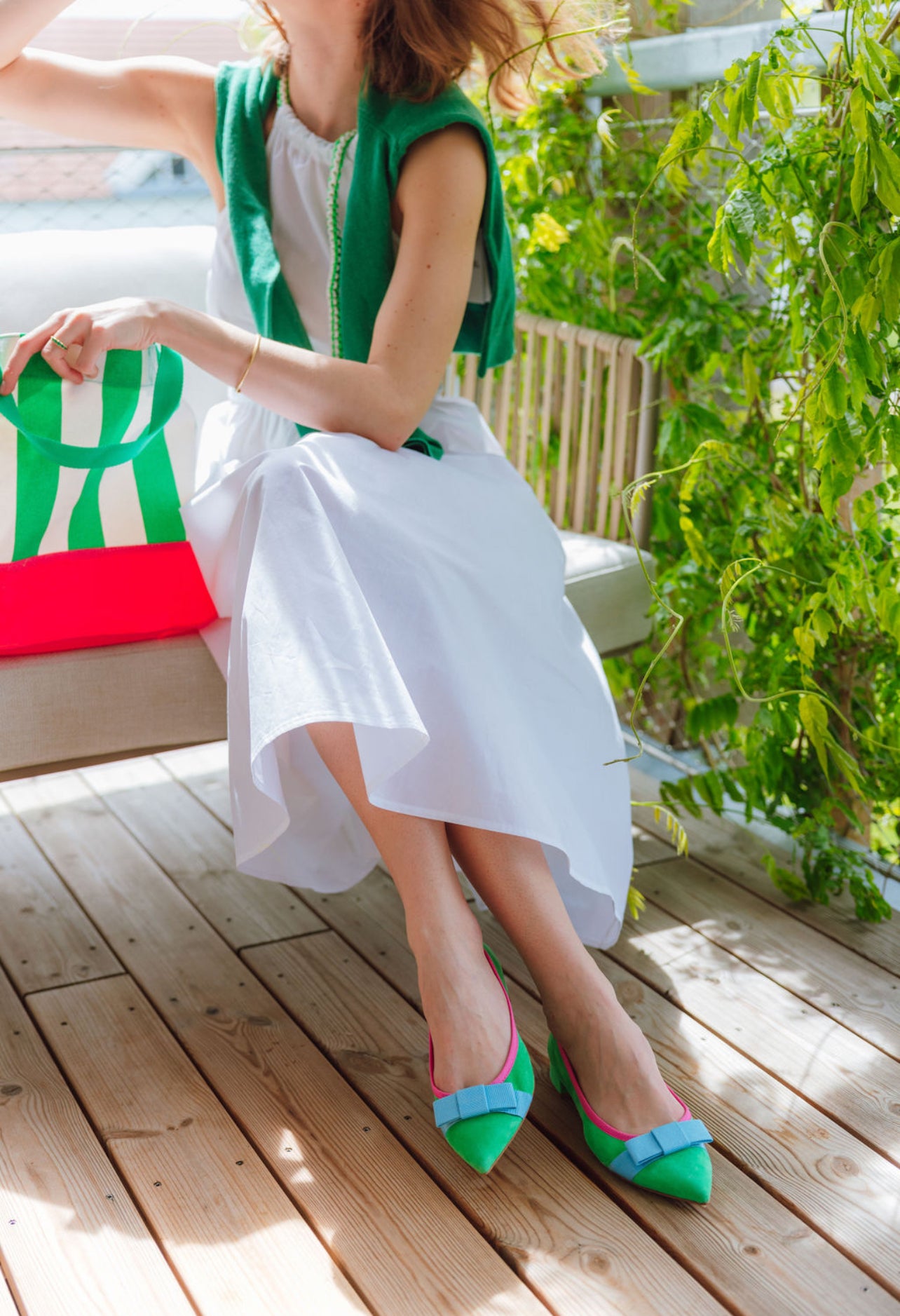 Kiwi - Celeste Bowtie Pointy