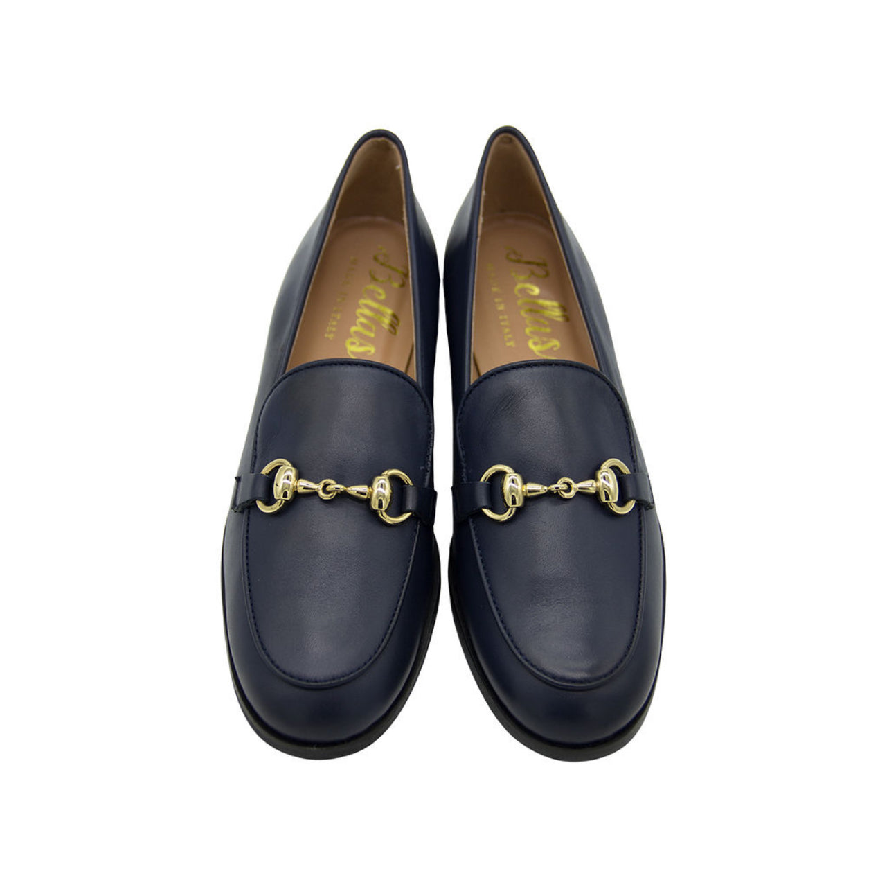 Pennyloafer Gange Navy Horsebit